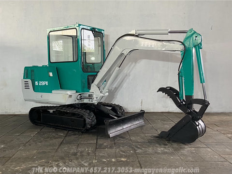 017.06 IHI IS-28PX Mini Excavator S/N 129132