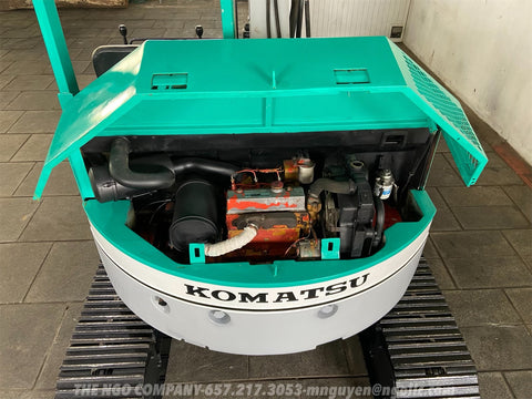 017.05 Komatsu PC50UU Mini Excavator S/N 1215