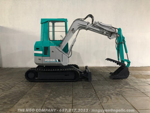 009.04 Komatsu PC28UU Mini Excavator S/N 5510
