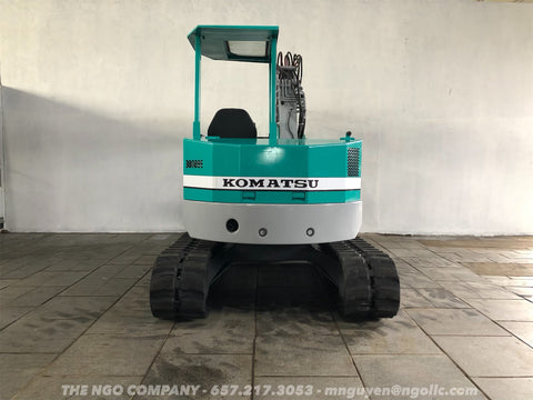 009.06 Komatsu PC38UU Mini Excavator S/N 1993
