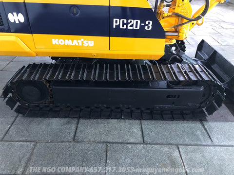 016.03 Komatsu PC20-3 Mini Excavator S/N 17477