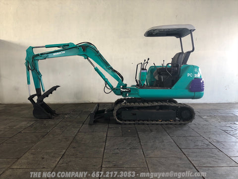 014.03 Komatsu PC20-7E Mini Excavator S/N 43185