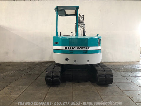 012.05 Komatsu PC38UU Mini Excavator S/N 2672